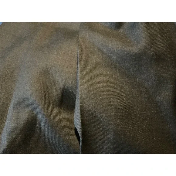 Jos. A. Bank Signature Gold Mens Suit Black 2 Button Pleated Cuffed 42R 36x29